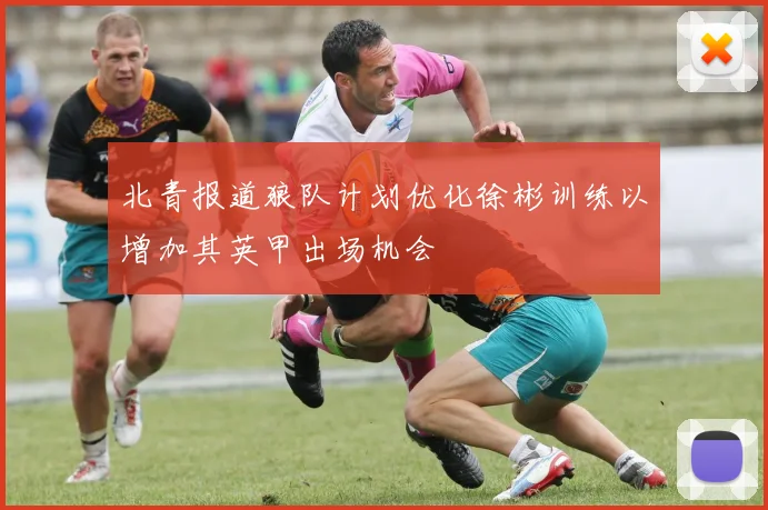 北青报道狼队计划优化徐彬训练以增加其英甲出场机会